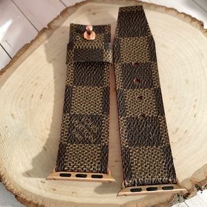 Louis Vuitton handmade Apple Watch band 38mm-40mm